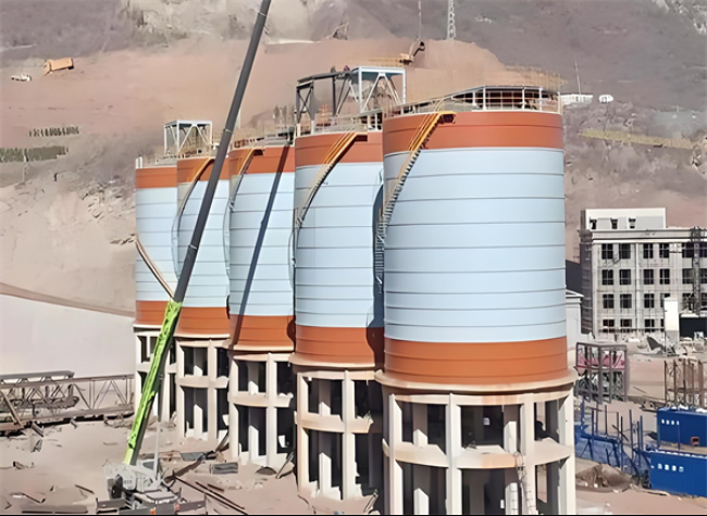 城步高架钢板仓